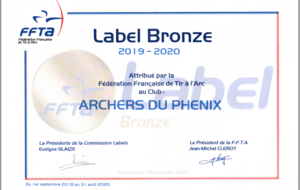 Label de Bronze 2019/2020