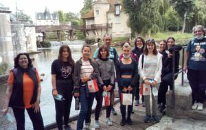 Week-end tir à l’arc à Pécy pour les amazones