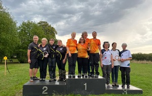 Équipe féminine championne IDF en 3D