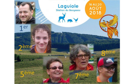 Championnat de France sur cibles animalières 3D à Laguiole