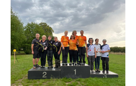 Équipe féminine championne IDF en 3D